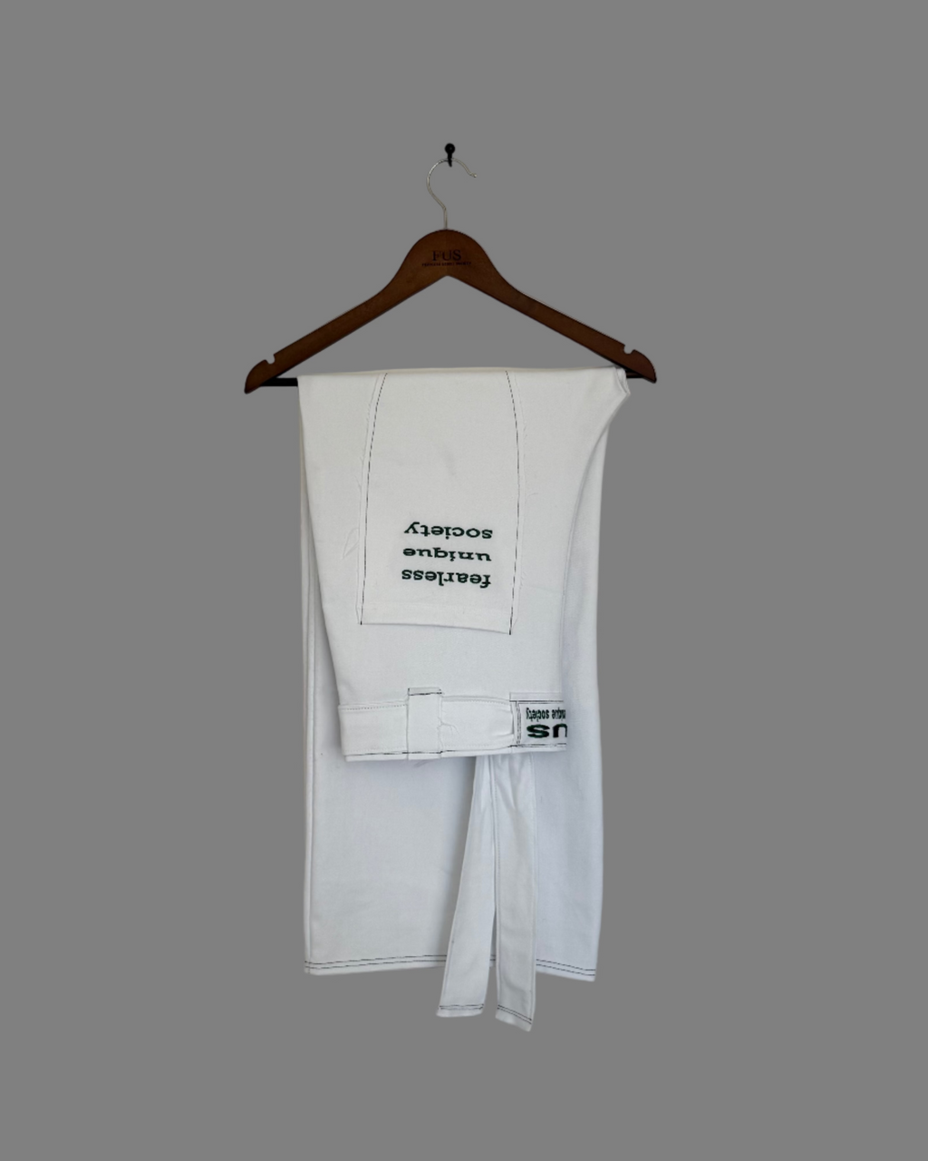 COVENANT WHITE DENIM