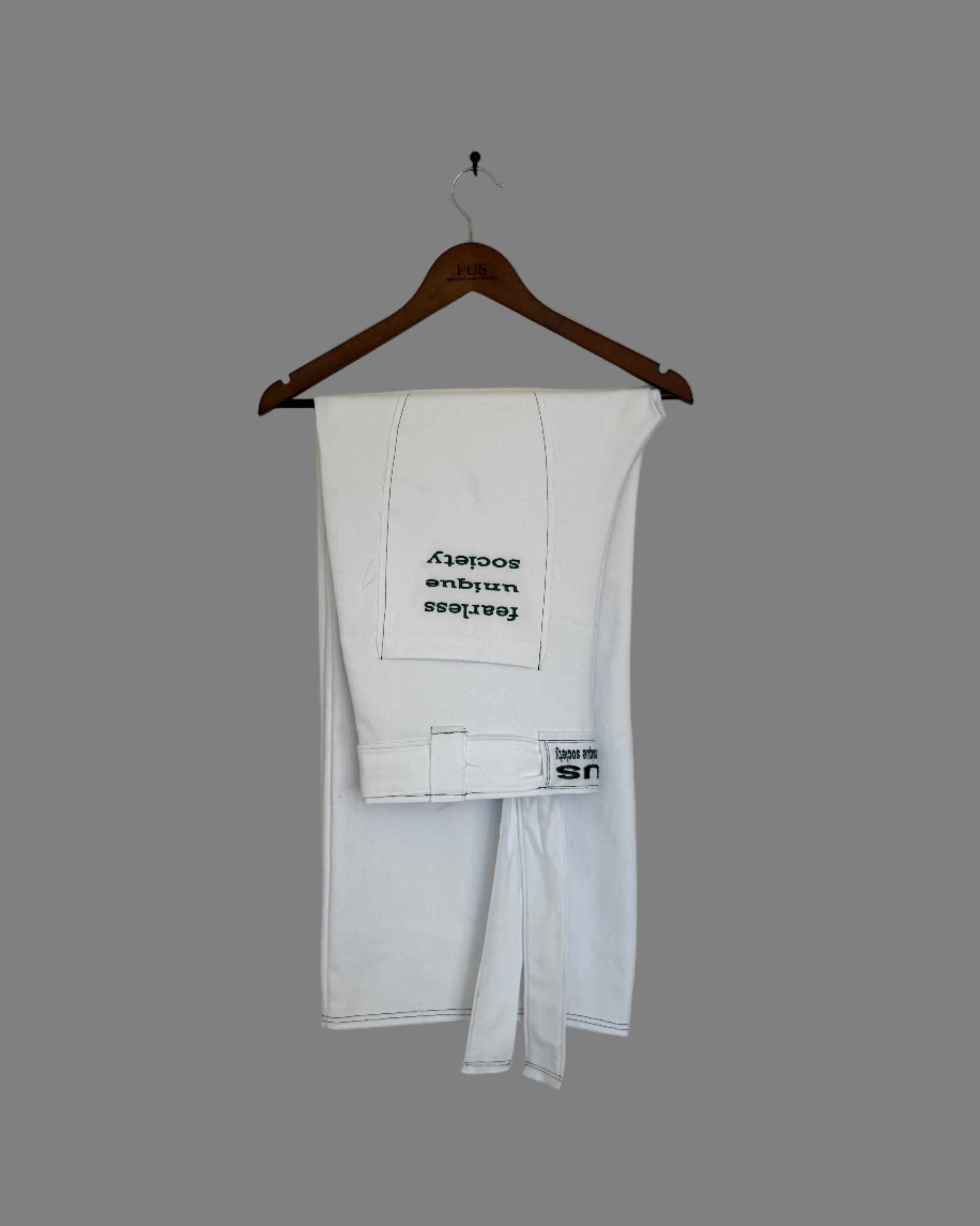 COVENANT WHITE DENIM