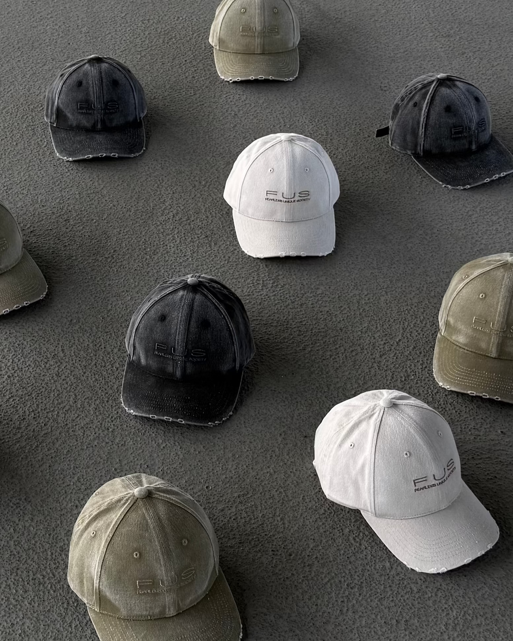WASHED CAP
